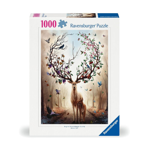 Ravensburger Ravensburger Fantasy Deer 1000 Piece Jigsaw Puzzle for Adults | Unique  Pieces | Anti-Glare Surface | FSC Certified  Eco-Friendly | Amazon Exclus