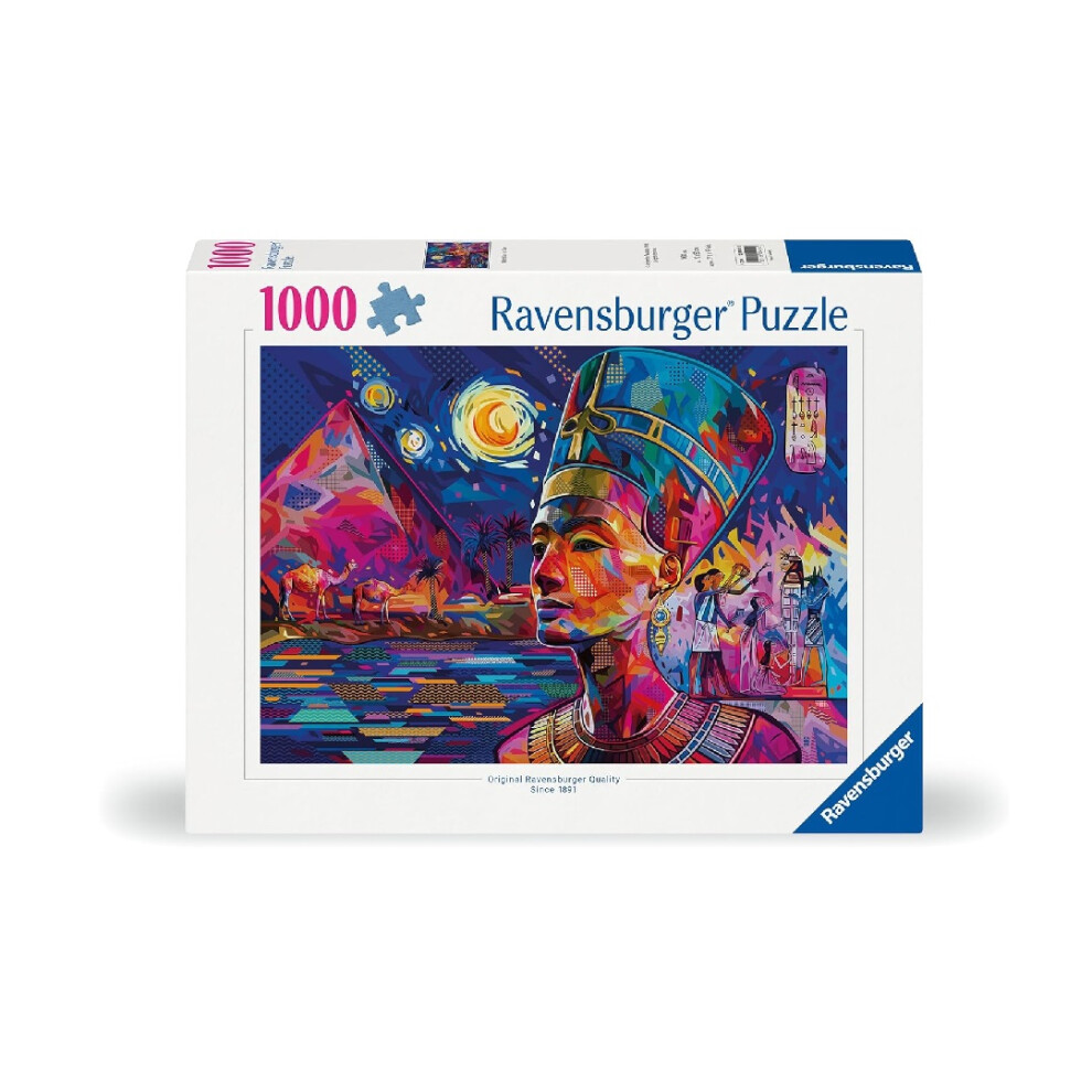 Ravensburger Nefertiti On The Nile 1000 Piece Jigsaw Puzzle