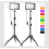 2 Pack LED Video Light Kit, Dimmable USB Photography Lighting Kit 1