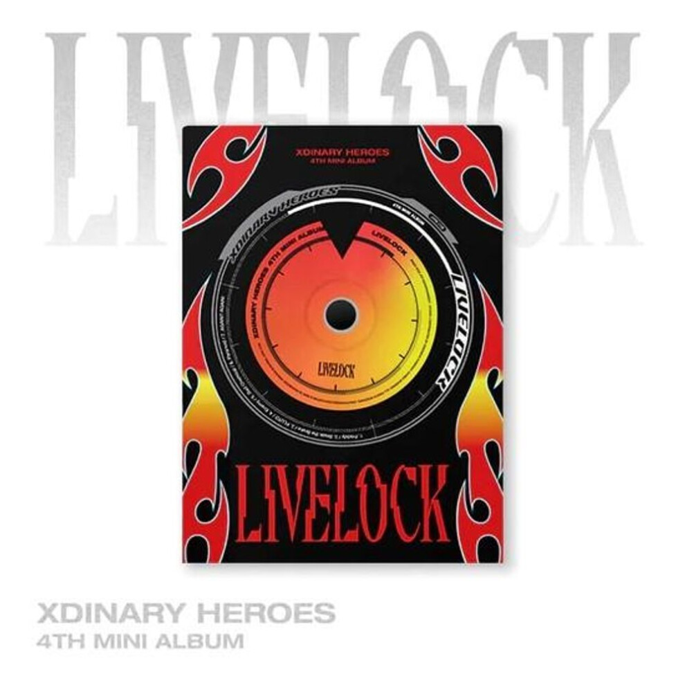 (Red) Album Xdinary Heroes - [Livelock] 4th Mini