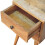Comodino Mini a 2 cassetti in rovere 6