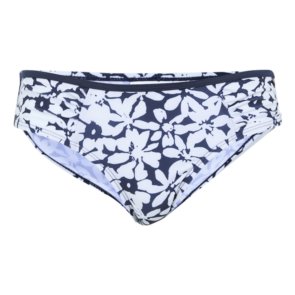 (14 UK, Navy/White) Regatta Womens/Ladies Aceana Large Floral Bikini Bottoms