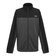 (M, Ash/Black) Regatta Mens Highton V Fleece Jacket