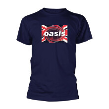 Oasis Unisex Adult Union Jack T-Shirt