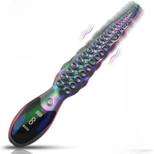 (green) Dildo Vibrator Sex Toy for Women, G-spot Vibrator, Clitoral Stimulator with 9 Vibration Modes and LCD Display, Anal Dildo Sex Toy Vibrator for Women