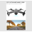 GPS Drone E88 Pro for Adults 1080P Pro Dual Camera Foldable 3