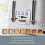Swan Swan Elegance Kettle, 4 Slice Toaster & Canisters Kitchen Set (White) 7