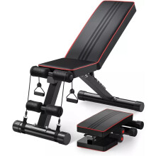 Commercial Grade Adjustable Sit Up Weight Bench Foldable Strength Training Gym