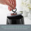 Swan Swan Elegance Black Bread Bin Canisters Towel Pole Mug Tree Set 10
