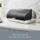 Swan Swan Elegance Black Kettle, 4 Slice Toaster, Bread Bin Canisters Set 16