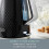 Swan Swan Elegance Black Kettle 4 Slice Toaster Bread Bin Canister Tree Set 7