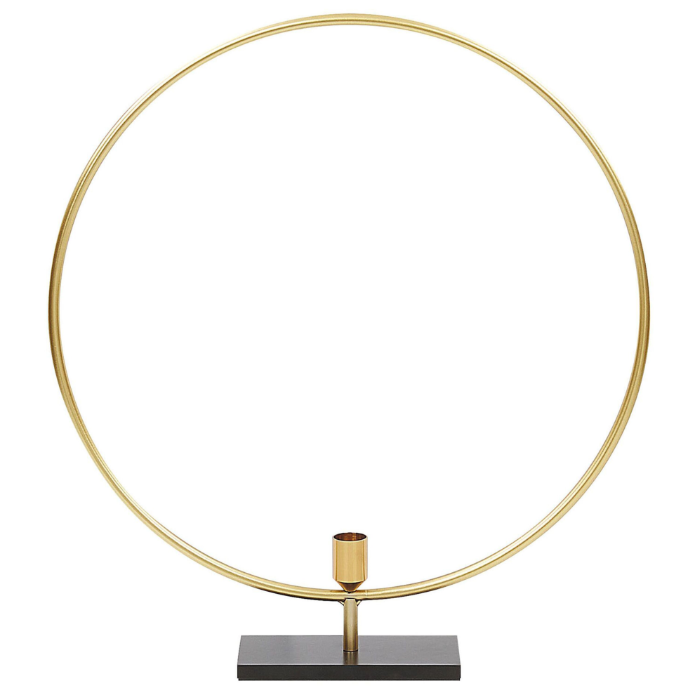 Candle Holder SERAM Metal 45 cm Gold