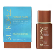 St. Tropez, Sollys hud, Brunende tint + tan, 1 fl oz (30 ml)