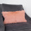 Pink Goatskin Cushion 1