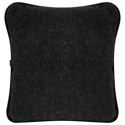 Merino Wool Pillow - Black 1