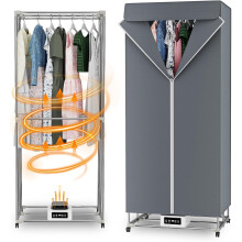 OPENED BOX - NEVER USED 2000W Fast Drying Electric Clothes Dryer,Foldable Heated Clothes Airer