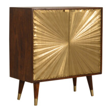 Adorable Storage and Display Furniture - Manila Gold Cabinet