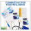 Blood Glucose Test Strips, 50pcs No Coding Blood Sugar Test Strips 7