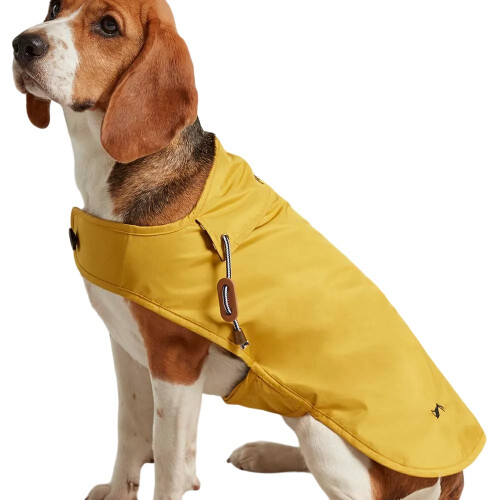 Joules (L, Mustard) Joules Water Resistant Dog Coat