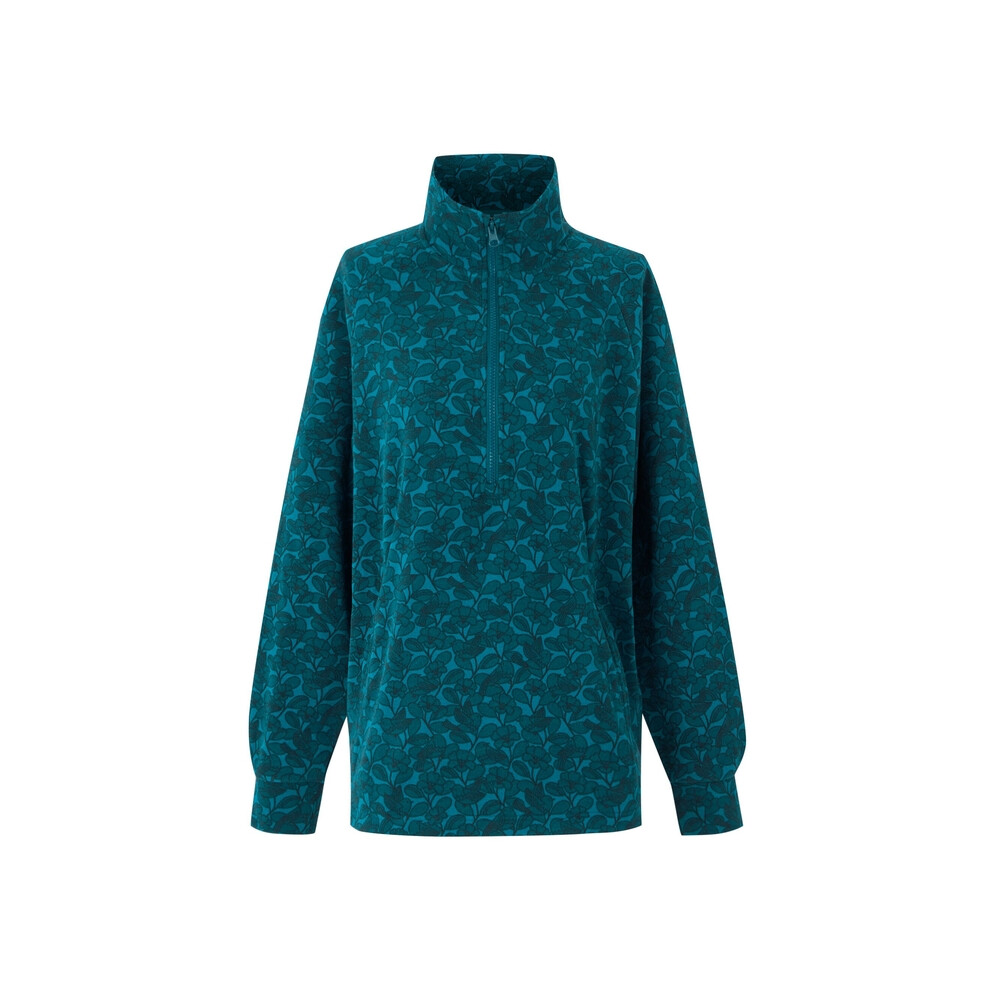 (14 UK, Blue) Regatta Womens/Ladies Orla Kiely Birdy Half Zip Midlayer