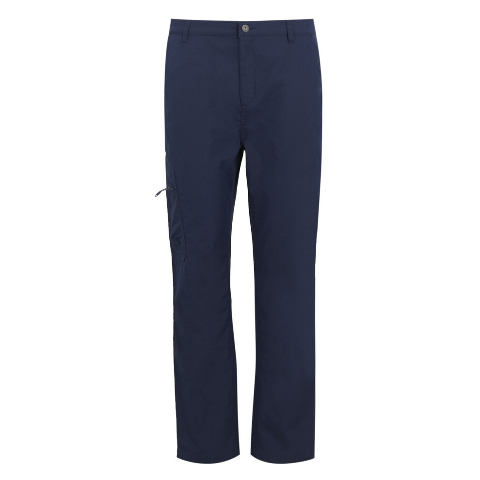 (36L, Navy) Regatta Mens Dalry Multi Pocket Trousers