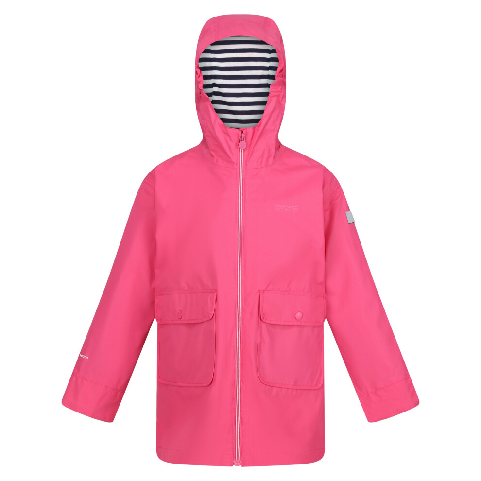 (13 Years, Flamingo Pink) Regatta Childrens/Kids Beylina Waterproof Jacket