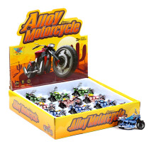Push/Pull Action Toy - Motorcycle Novelty Toys