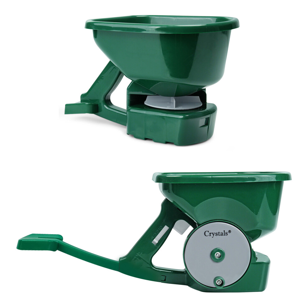 3L Hand Held Lawn Seed & Fertiliser Spreader Easy Handy Lawn Feed Distribution