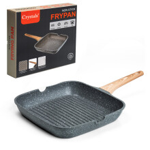 Grill Pan Non Stick Griddle Frying Pot Pan Cooking Steak Breakfast Maker UK