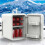 2-in-1 Mini Cooler and Warmer 15 L Compact Refrigerator Portable Mini Fridge UK 5