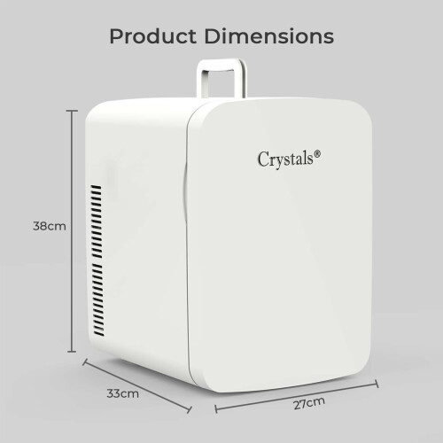 2-in-1 Mini Cooler and Warmer 15 L Compact Refrigerator Portable Mini Fridge UK 1