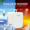 2-in-1 Mini Cooler and Warmer 15 L Compact Refrigerator Portable Mini Fridge UK 6