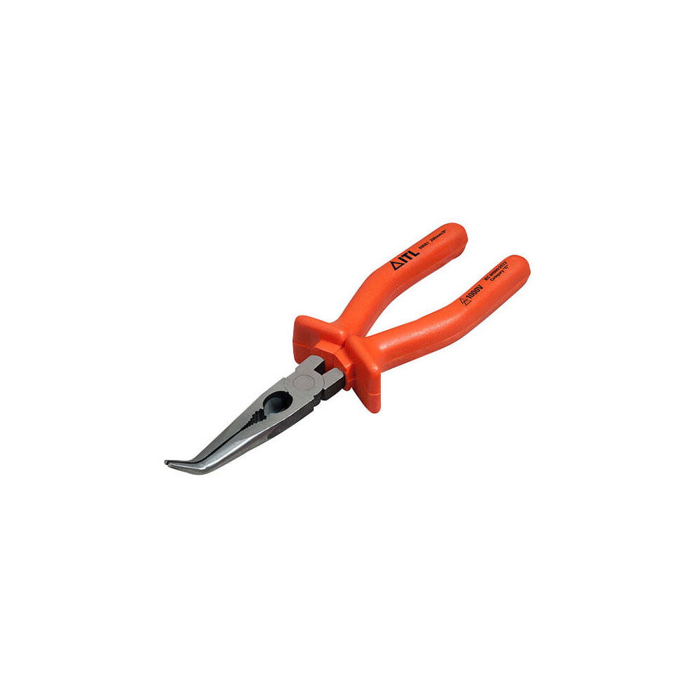 Itl Insulated 81 Insulated Bent Nose Pliers 200Mm (8In) 5052269000814