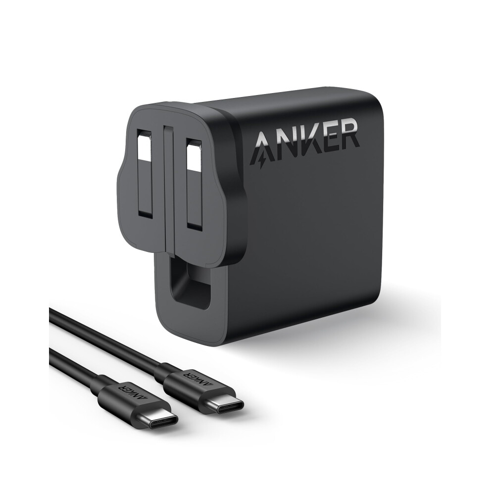 USB C Plug, Anker 100W USB C Charger, Compact and Foldable Fast MacBook Charger, For MacBook Pro, MacBook Air, Samsung Galaxy, iPad Pro, and All USB C