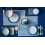 Denby - Blue Haze Coupe Medium Plates Set of 4 - Dishwasher Microwave Safe Crockery - Ceramic Stoneware Tableware Plates 3