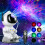 Astronaut Galaxy Star Projector Light - Starry Night Light Spaceman Light with 8 Nebula Modes, Remote Control & USB Powered 360 Adjustable Space 1