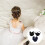 Net Mesh Hair Clip Elastic Bun Cover Hair Snood with Bow Hair Clip Bun Cover for Women Girls, 3PCS(Mixed Color) 3