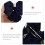 Net Mesh Hair Clip Elastic Bun Cover Hair Snood with Bow Hair Clip Bun Cover for Women Girls, 3PCS(Mixed Color) 7