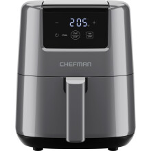 2L Mini Air Fryer – Digital Space-Saving Compact Air Fryer with Nonstick and Dishwasher Safe Basket, Quick & Easy Meals in Minutes, Features Digital
