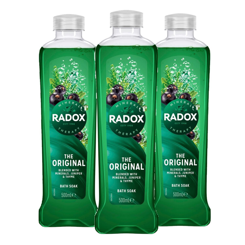 Mineral Therapy Bath Soak The Original for All Types of Skin, 500ml, 3pack