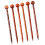 Wood Hair Sticks, 6pcs Chinese Hair Chopsticks Hairpin Japanese Chopsticks Hair Sticks Jewelry Accessories 5