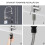 Kitchen Taps with Pull Out Spray Chrome Kitchen Mixer Taps 1 Hole Commercial Pull Down Kitchen Tap with Pull Out Hose Spring Kitchen Faucet 7