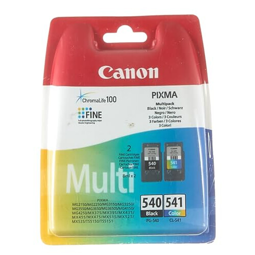 Canon PG540-CL541 Ink Cartridge Value Pack 1