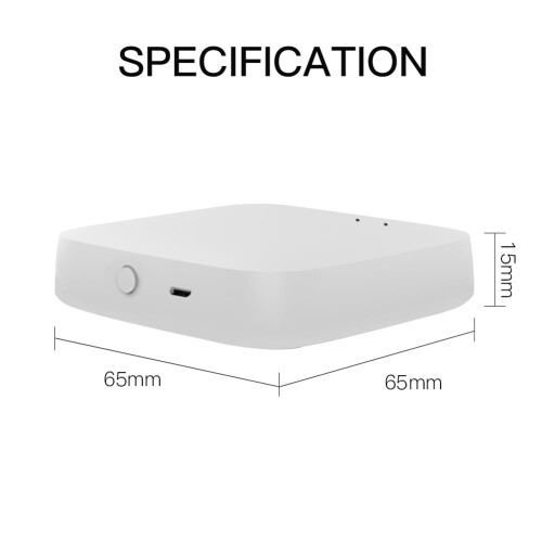 Tuya ZigBee and BLE Multi-Mode Smart Home Gateway WiFi Mesh Hub Work with Tuya ZigBee or BLE Smart Home Devices 1