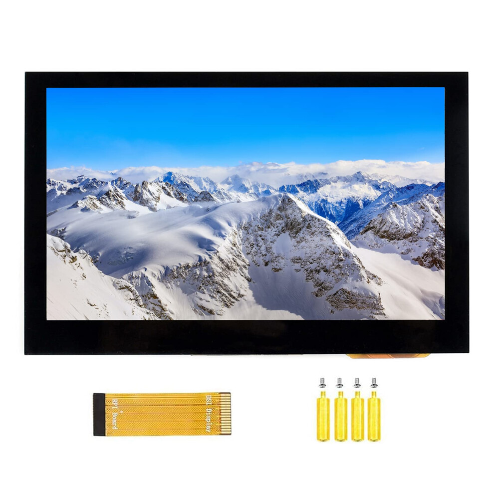 4.3 Inch Dsi Lcd Display For Raspberry Pi 4B/3B+/3A+/3B/2B/B+/A+ 800480 Touchscreen Display Ips Capacitive Touch Screen Monitor Mipi Dsi Interface 755291677812