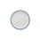 Denby - Elements Medium Blue Plates Set of 4 - Dishwasher Microwave Safe Crockery 22cm - Blue, White Ceramic Stoneware Tableware - Chip & Crack Resistant 2