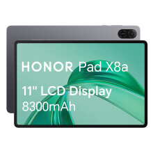 Pad X8a, 11-Inch Wi-Fi Tablet, 64GB Storage, 8300mAh Battery, Quad-speaker, Slim Metal Design, Android 14, Space Grey