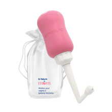 Mom Postpartum Peri Bottle with Carry Bag - Silicone Perineal Spray Bottle for Mothers