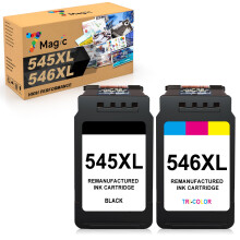 PG-545 XL CL-546 XL Compatible for Canon 545 546 Ink Cartridges 545XL 546XL for Pixma TS3350 TS3355 TS3150 TS3450 TS3451 MG2550S MG3050 TR4550 TR4650