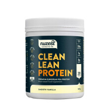 Vegan Protein Powders by Nuzest - Clean Lean Protein - Smooth Vanilla - Plant Based Pea Protein Shake - Low Calorie & Low Carb - Gluten Free - Dairy